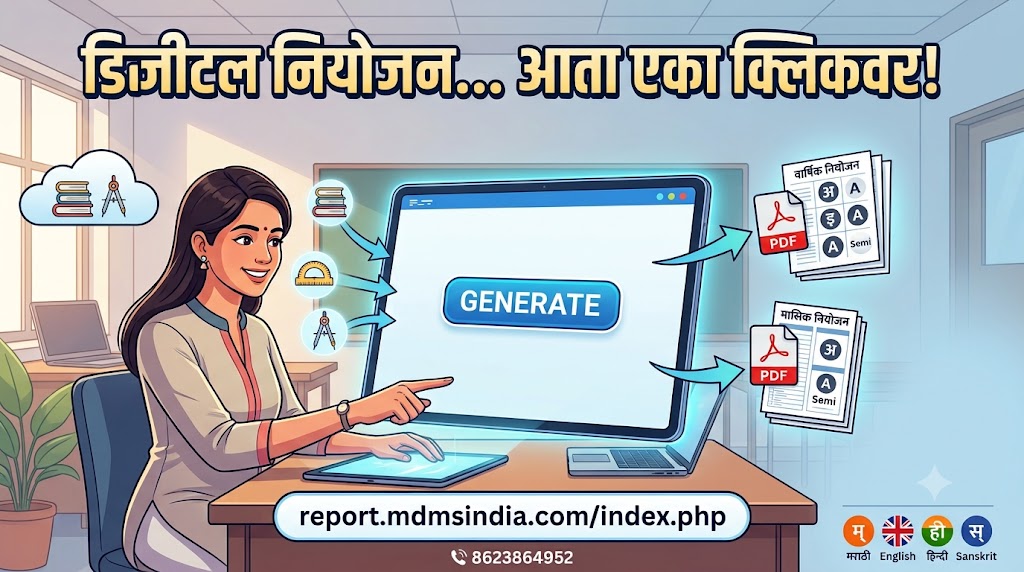 अध्ययन निष्पत्तीनुसार सविस्तर मासिक व वार्षिक नियोजन (इयत्ता १ ली ते १० वी)